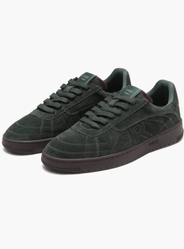 RARE RABBIT Ragno Suede Low Top Sneakers