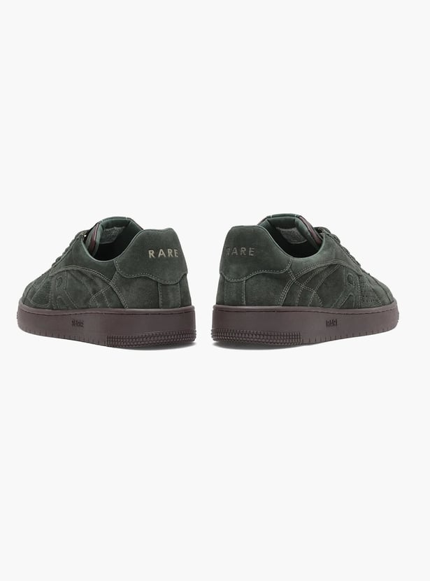 RARE RABBIT Ragno Suede Low Top Sneakers