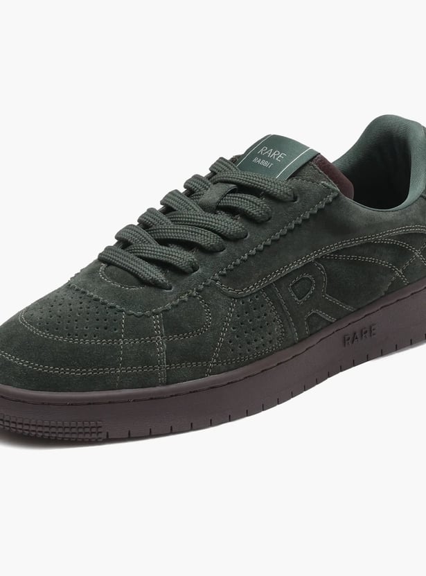 RARE RABBIT Ragno Suede Low Top Sneakers