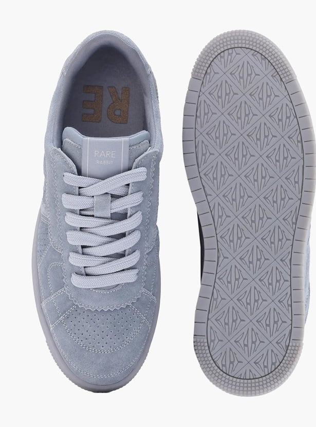RARE RABBIT Ragno Suede Low Top Sneakers