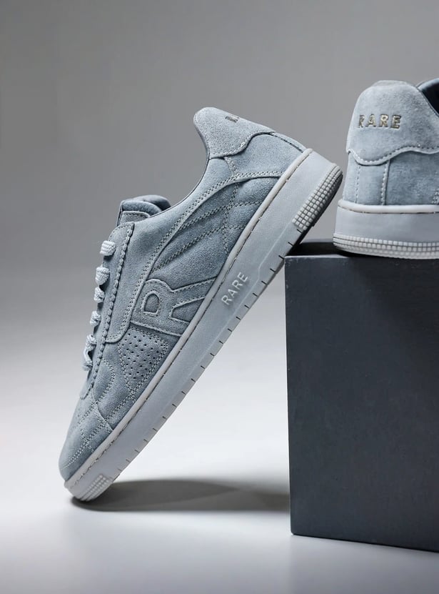 RARE RABBIT Ragno Suede Low Top Sneakers