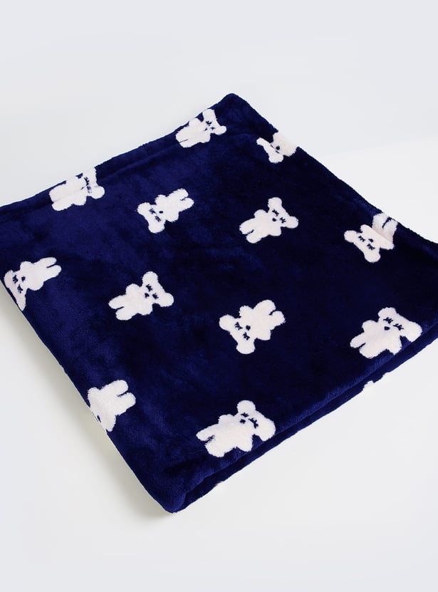 FS MINI KLUB Girls Motif Double Layer Mink Blanket