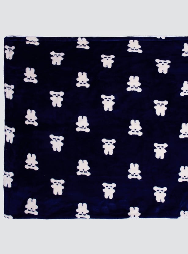 FS MINI KLUB Girls Motif Double Layer Mink Blanket