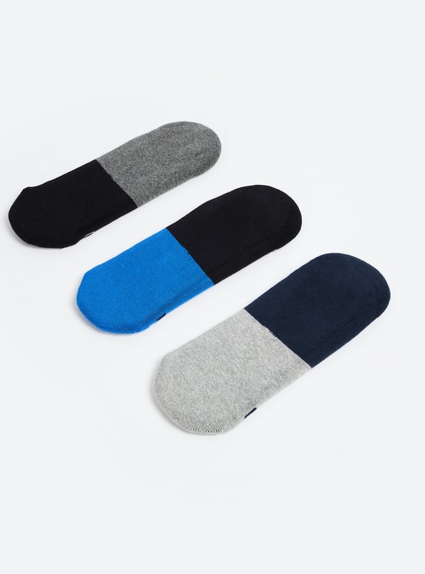 KAPPA Knitted No-Show Socks - Pack of 3