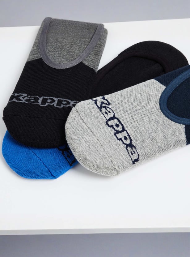 KAPPA Knitted No-Show Socks - Pack of 3