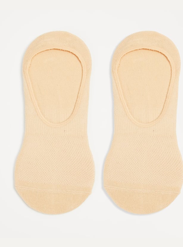 GINGER Knitted No-Show Socks - Pack of 3