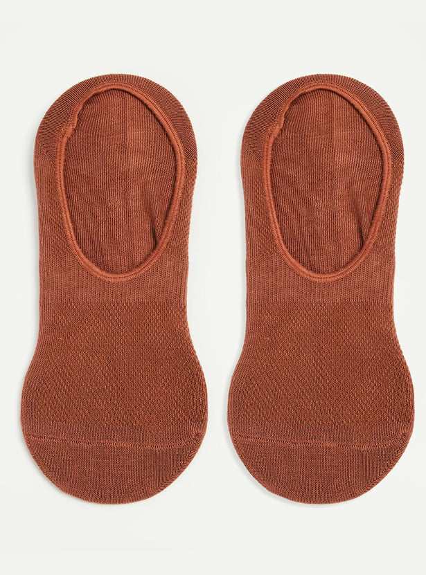 GINGER Knitted No-Show Socks - Pack of 3