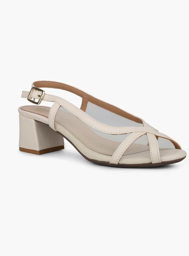 INC.5 Mesh Block Heels