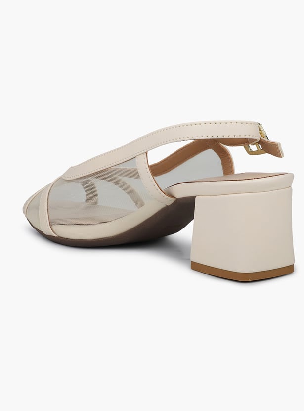 INC.5 Mesh Block Heels