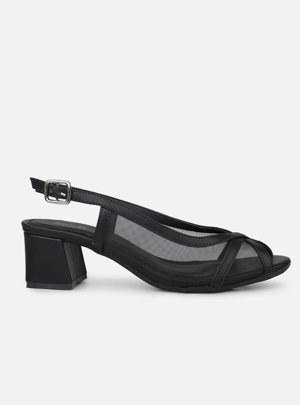 INC.5 Mesh Block Heels
