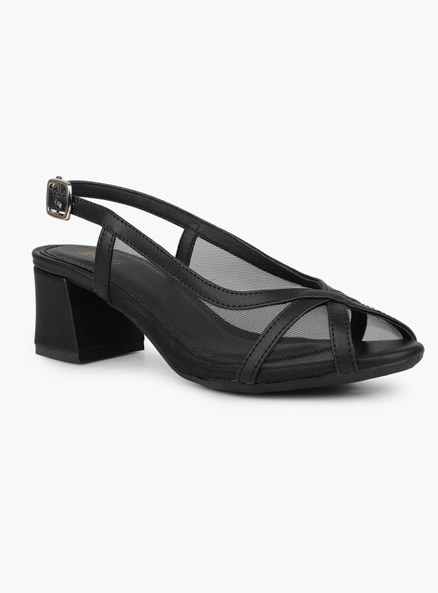 INC.5 Mesh Block Heels