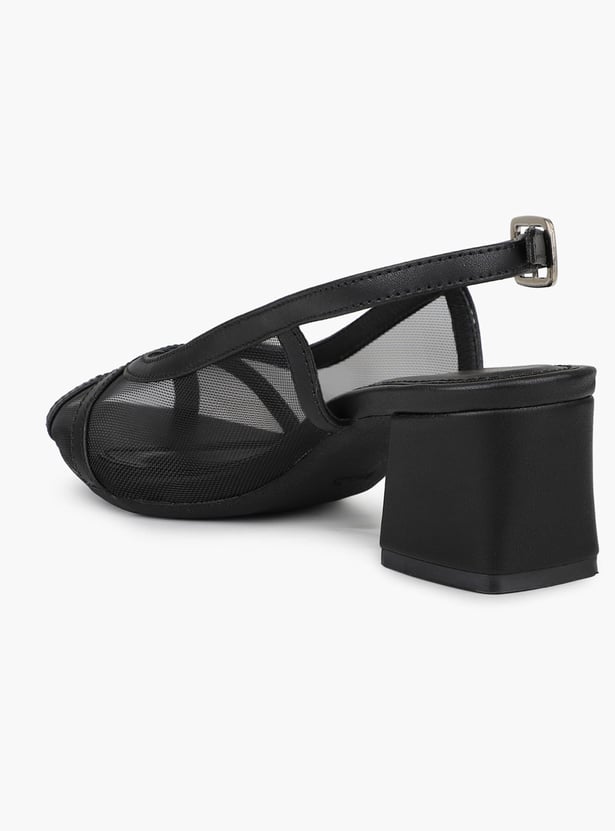 INC.5 Mesh Block Heels