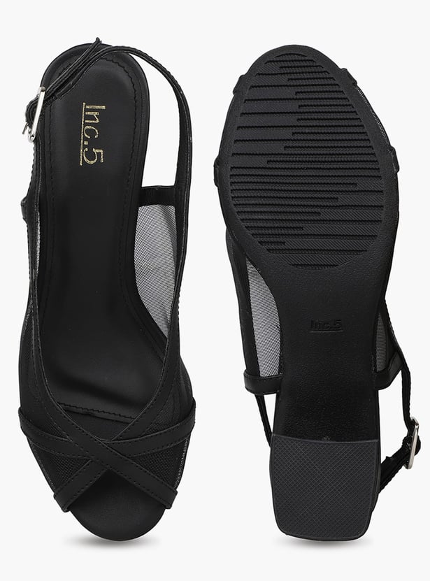 INC.5 Mesh Block Heels