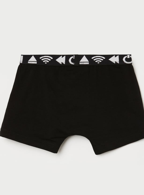 FAME FOREVER Boys Assorted Trunks - Pack of 2