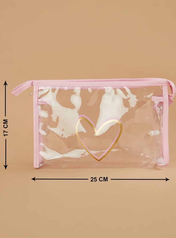 GINGER Assorted Vanity Pouches - Pack of 3
