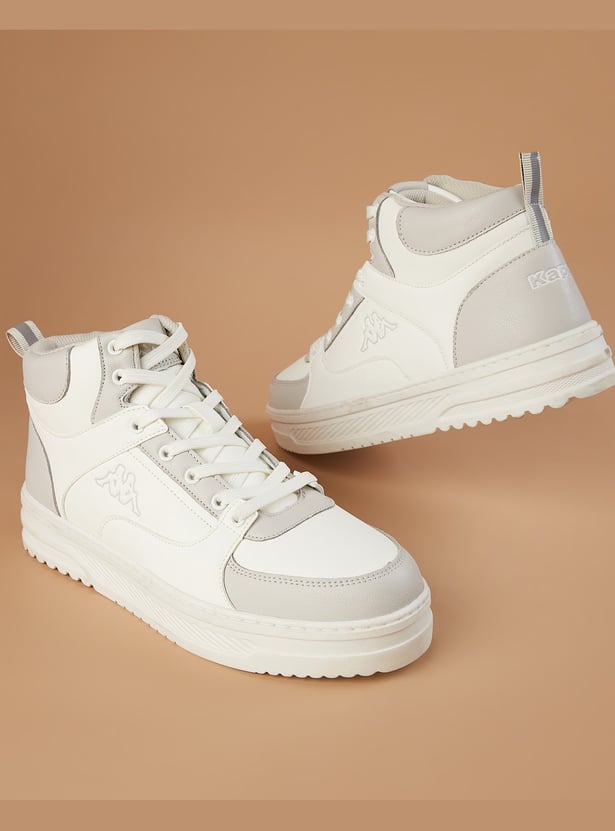 KAPPA Colourblock High-Top Sneakers