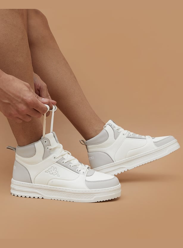 KAPPA Colourblock High-Top Sneakers
