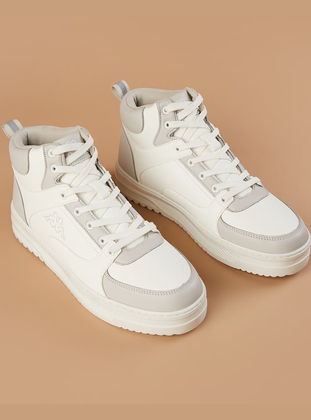 KAPPA Colourblock High-Top Sneakers