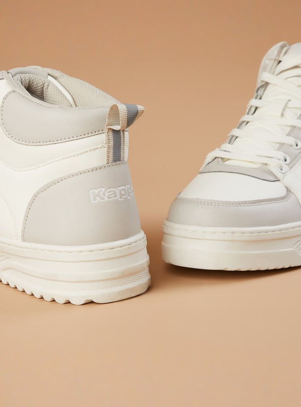 KAPPA Colourblock High-Top Sneakers