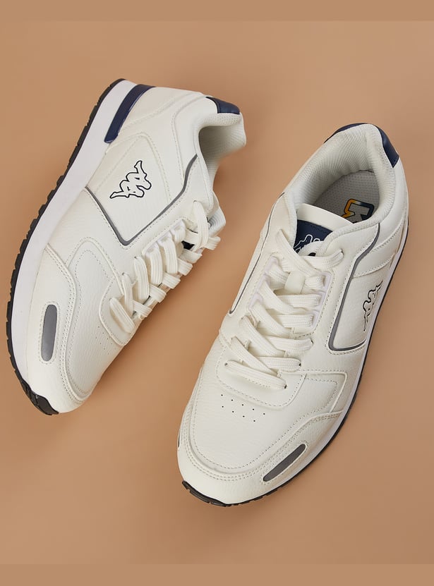 KAPPA Logo Voghera Panelled Low-Top Sneakers