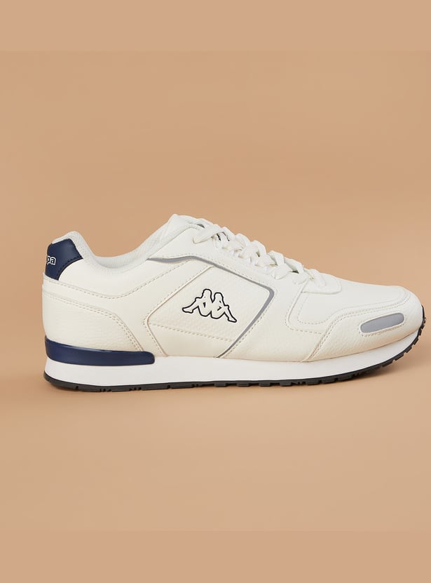 KAPPA Logo Voghera Panelled Low-Top Sneakers