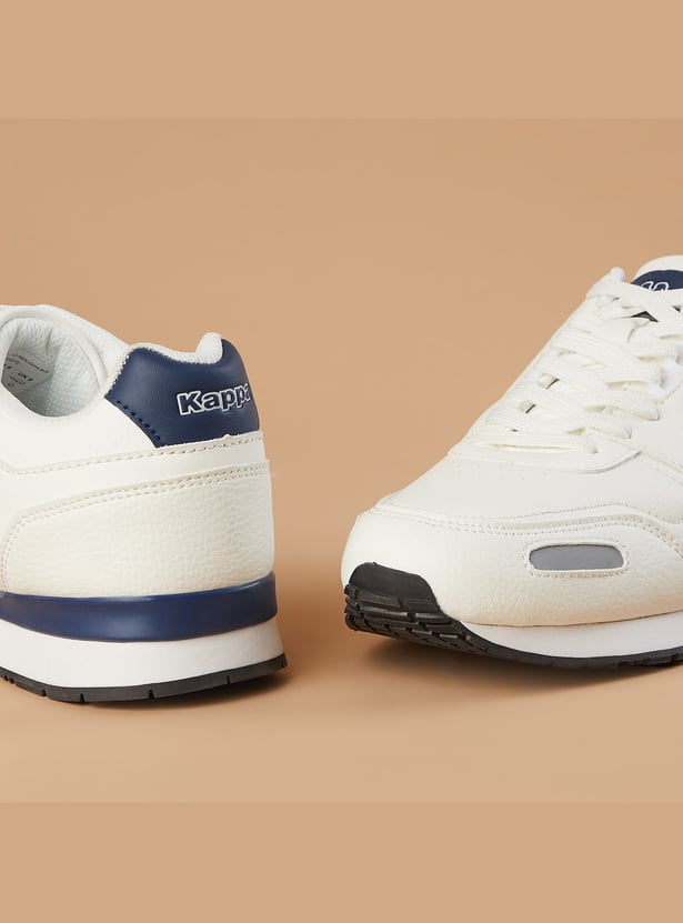 KAPPA Logo Voghera Panelled Low-Top Sneakers