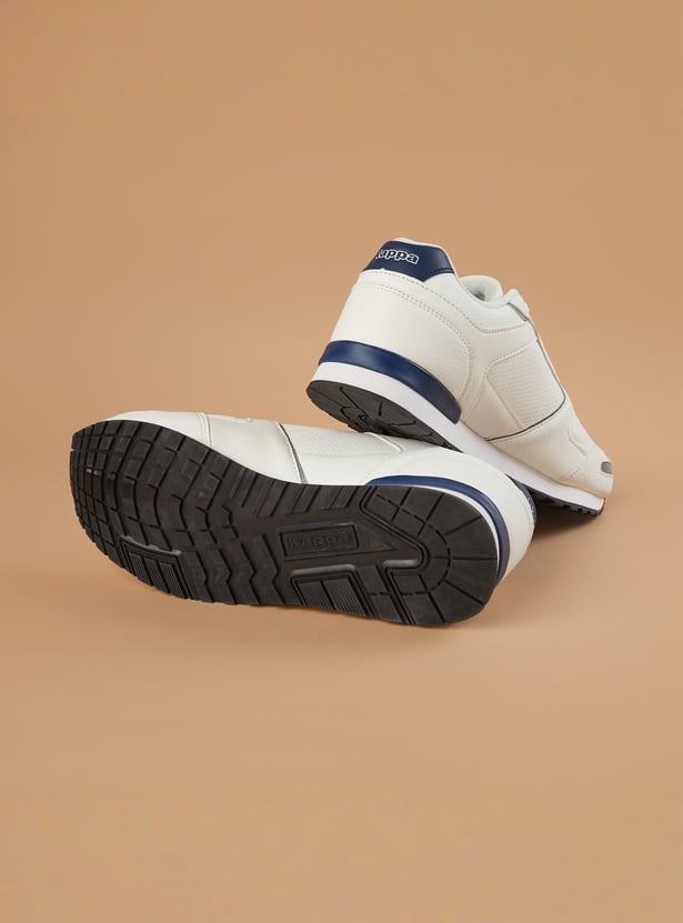 KAPPA Logo Voghera Panelled Low-Top Sneakers