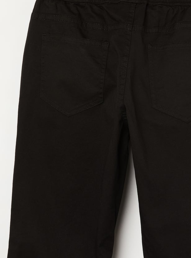 FAME FOREVER Boys Solid Jogger Trousers