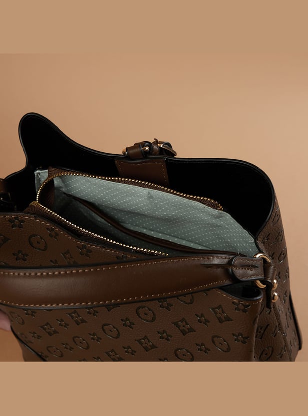 GINGER Textured Sling Bag