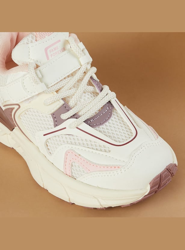 FAME FOREVER Girls Mesh Sneakers