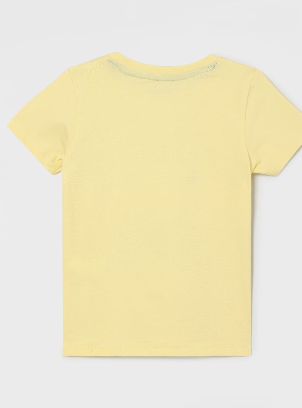 JUNIORS Boys Panda Print T-shirt