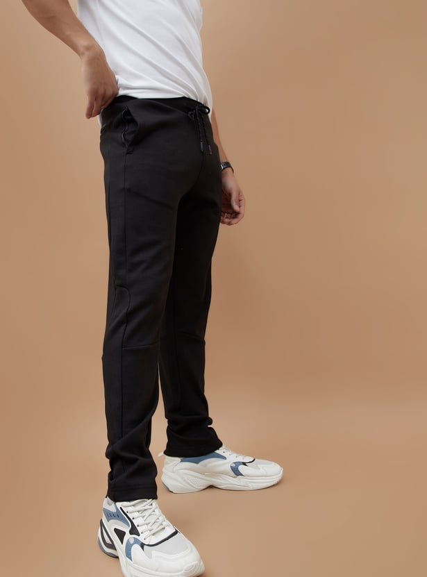 FAME FOREVER ACTIVE Solid Slim Fit Track Pants