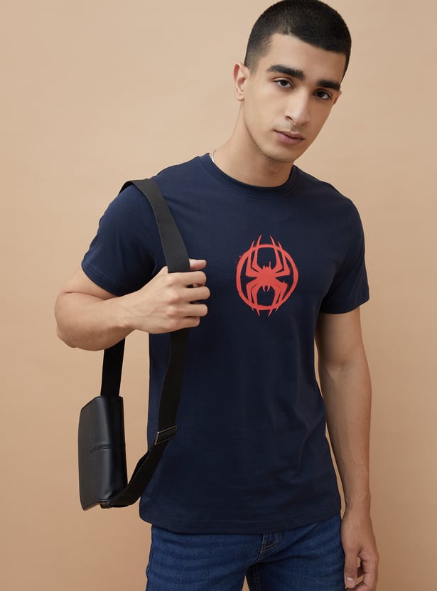 FAME FOREVER Spider-Man Print T-shirt