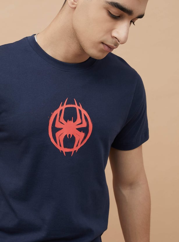 FAME FOREVER Spider-Man Print T-shirt