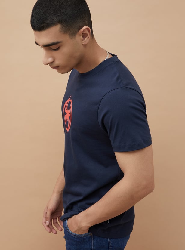 FAME FOREVER Spider-Man Print T-shirt