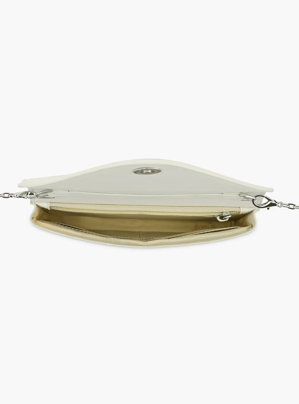 FASTRACK Solid Envelope Clutch with Sling