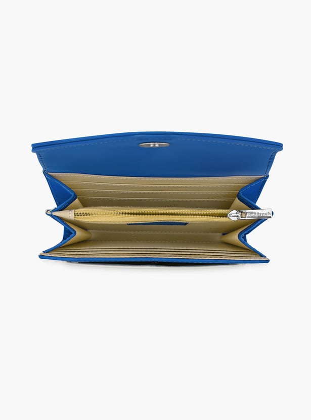 FASTRACK Colourblocked Push-Button Wallet