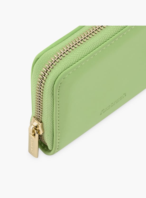 FASTRACK Solid Zip-Around Wallet