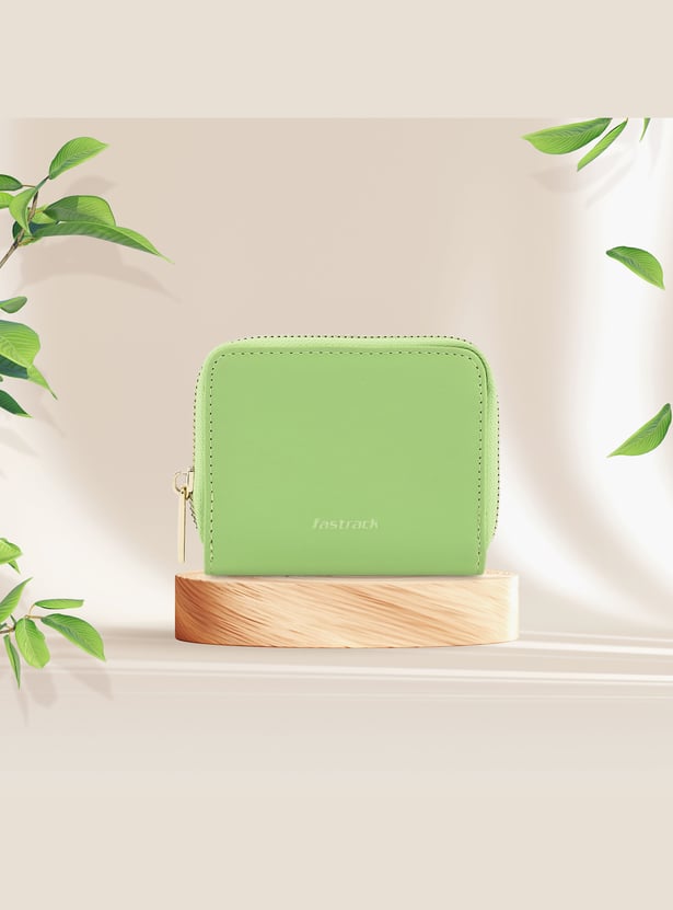 FASTRACK Solid Zip-Around Wallet
