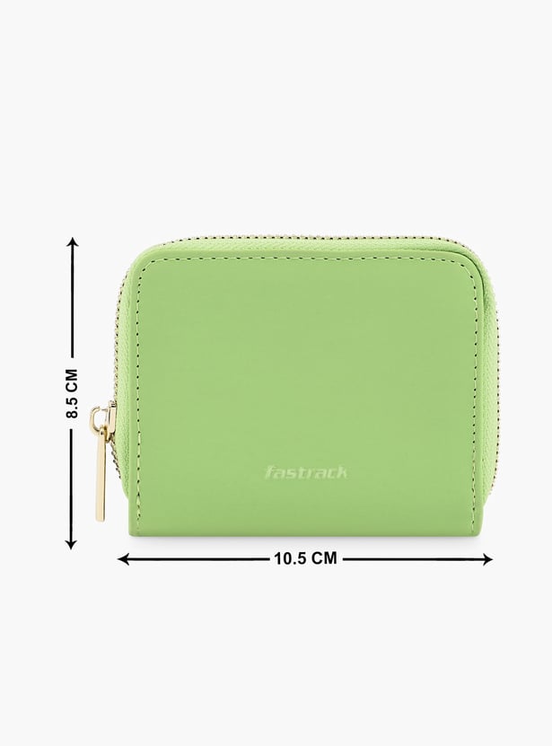 FASTRACK Solid Zip-Around Wallet