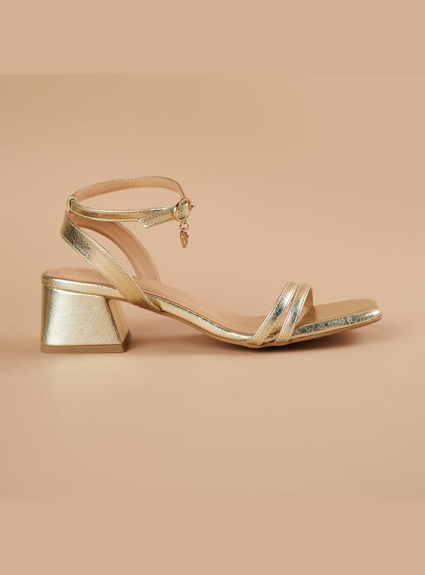 GINGER Solid Block Heels