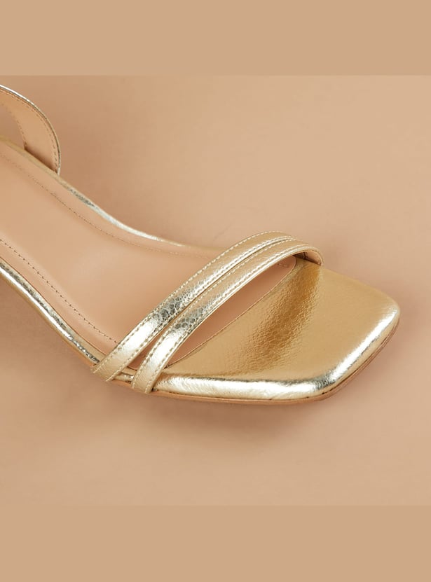 GINGER Solid Block Heels