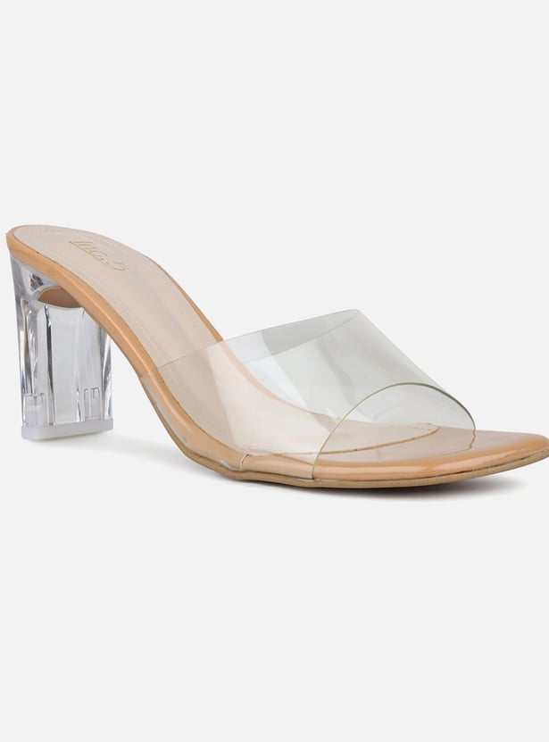 INC.5 Transparent Block Heels