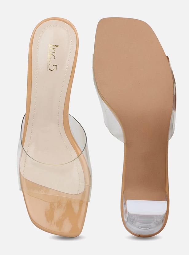 INC.5 Transparent Block Heels