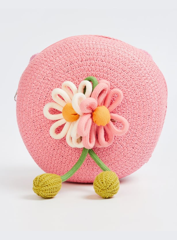FAME FOREVER Knit Sling Bag