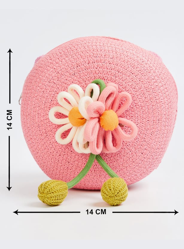 FAME FOREVER Knit Sling Bag