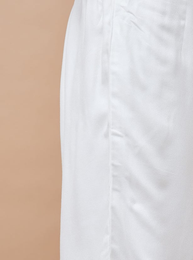COLOUR ME Floral Print Straight Pants
