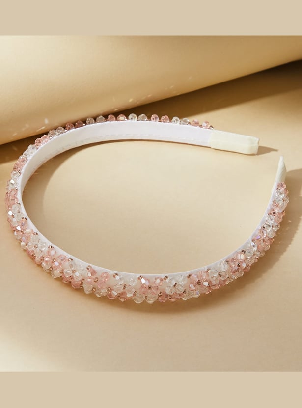 FAME FOREVER Embellished Headband