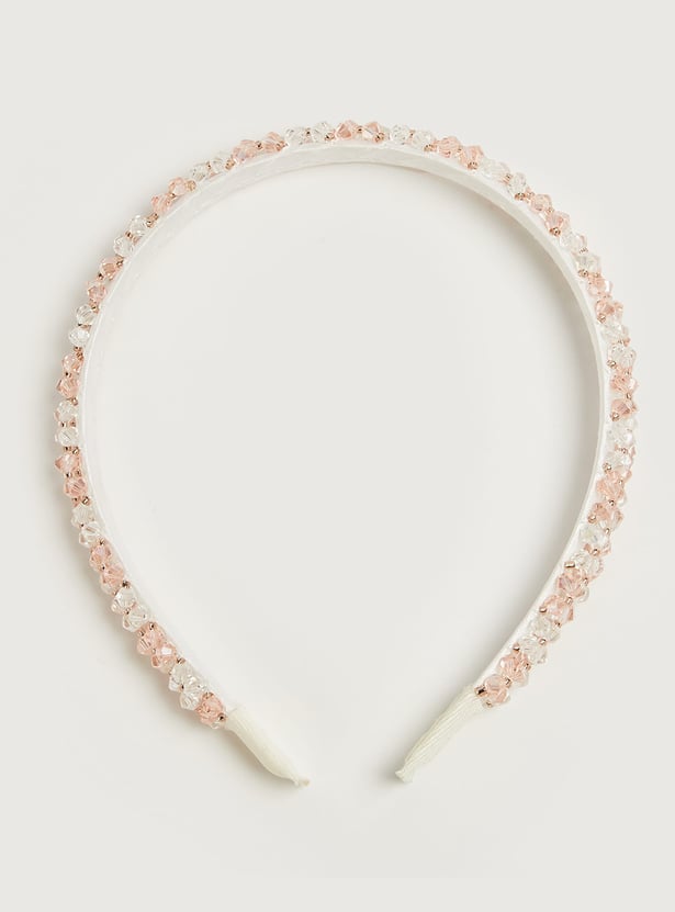 FAME FOREVER Embellished Headband
