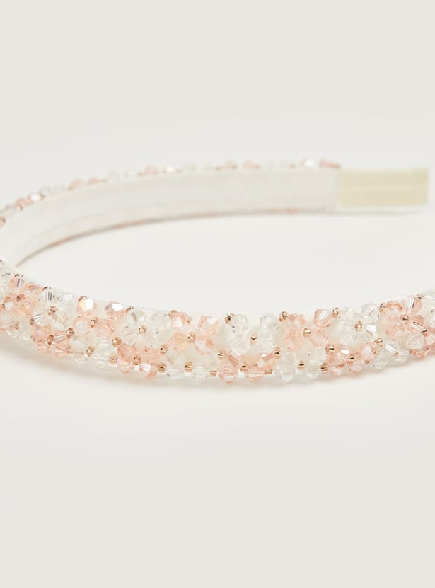 FAME FOREVER Embellished Headband